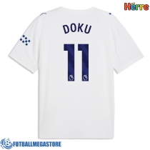 Fotballdrakt Herre Manchester City Jeremy Doku #11 Tredjedrakt 2026-27 Kortermet
